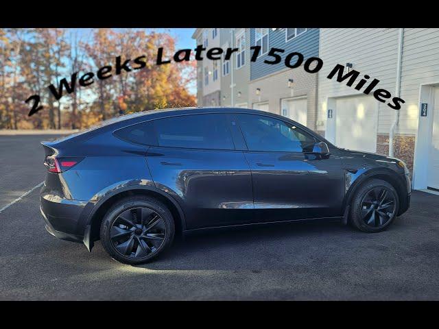 2024 Tesla Model Y Dual Motor!  1500 Miles and 2 Weeks later!