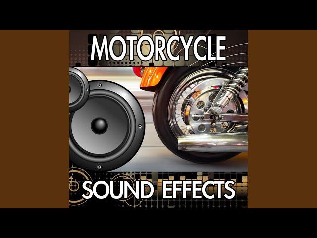 Motorcycle Arrive and Shut Off (Version 2) (Arriving Stopping Shutting Off) (Sound Effect)