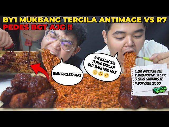 R7 MAIN DI RRQ LG S12, SKYLAR FIX OUT RRQ ⁉️ MUKBANG 6 SAMYANG + 10 AYAM RICHEESE LV 5 PEDES MAMPUS