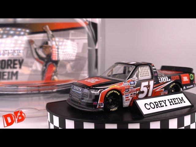 2022 COREY HEIM ATLANTA RACED WIN TUNDRA DIECASTBUFFET NASCAR WINNER CIRCLE DIECAST REVIEW 1/64