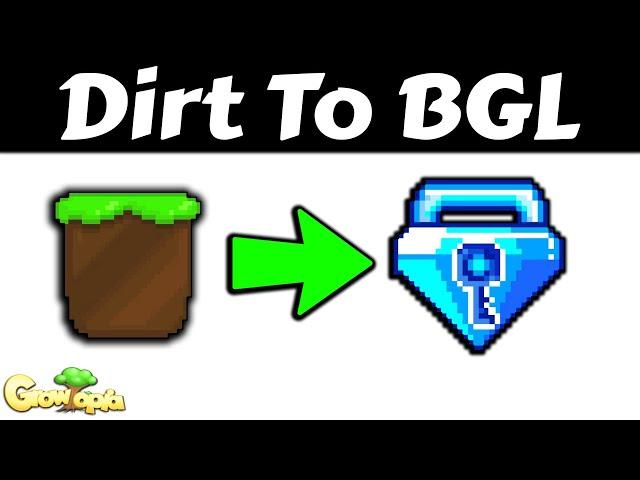 Big Profit! Dirt To BGL #3 (LIVE) - Growtopia