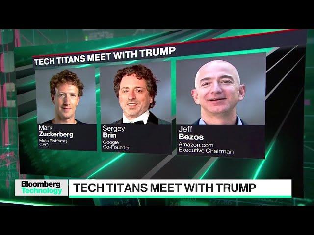 Trump Marvels at Tech Titans' Attention