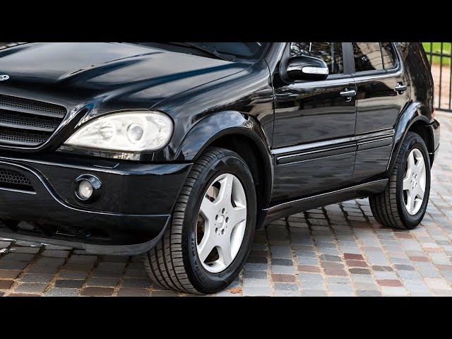 W163 Mercedes-Benz ML55 AMG powerful SUV, 2004