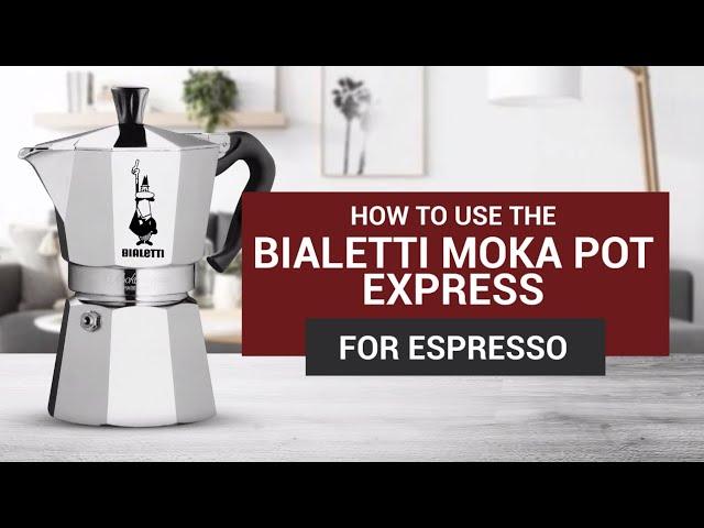 How to Use the Bialetti Moka Pot Express for Espresso