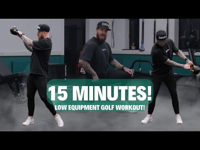 Full Lower Body Golf Fitness Workout - Follow Along