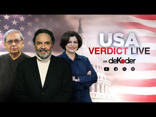 USA Verdict Live: Decode US Election Results with Dr Prannoy Roy | Trump Secures The White House