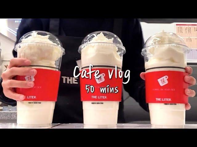 (Eng) Cafe vlog collection of 50 minutes / 50mins cafe vlog