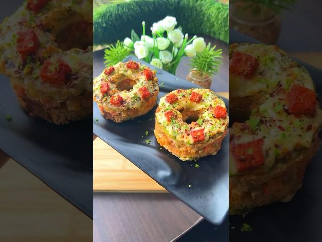 #shorts Cheesy Paneer Donuts #easyrecipes #ashortaday