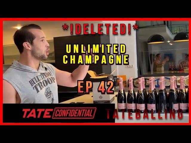 UNLIMITED CHAMPAGNE! | TATE CONFIDENTIAL | EPISODE 42