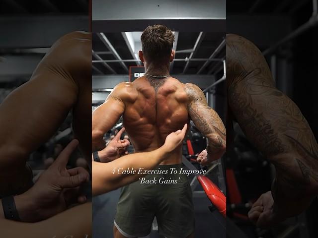 Improve your ‘Back Gains’ with these 4 cable exercises & tips#back #workout