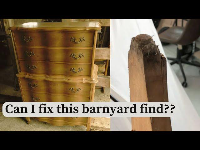 Barnyard Restoration - (Part 1) The Chest of Drawers