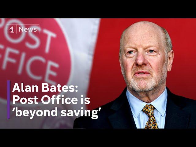 Post Office Inquiry: Alan Bates delivers brutal assessment of bosses