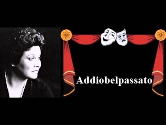 Marylin Horne sings "Laisse couleur mes larmes" for Addiobelpassato