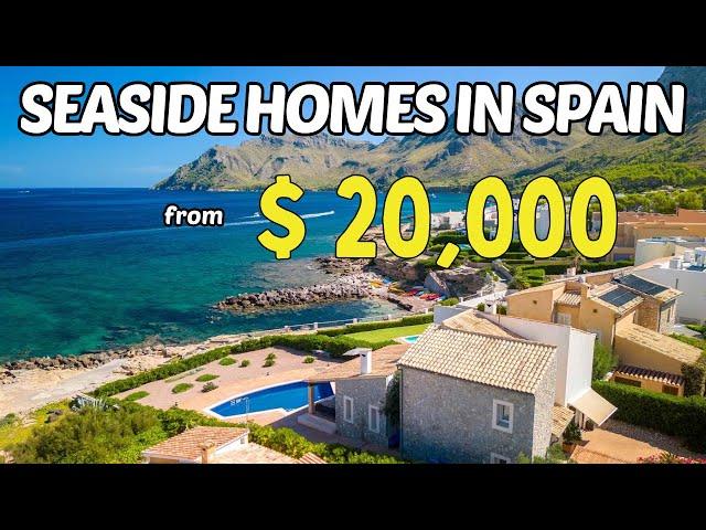 Affordable SEASIDE Spanish PROPERTIES for Sale: Amazing properties near the beach UNDER $60,000