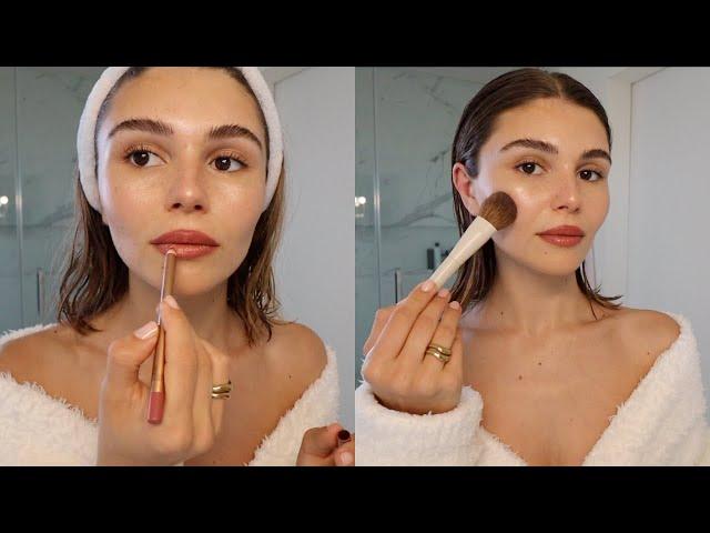 an *actual* 5 minute makeup routine that changed my morning