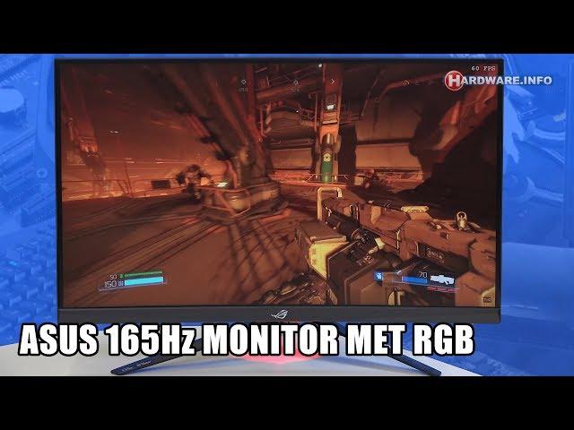 ASUS 165Hz gaming monitor met RGB review - Hardware.Info TV (4K UHD)