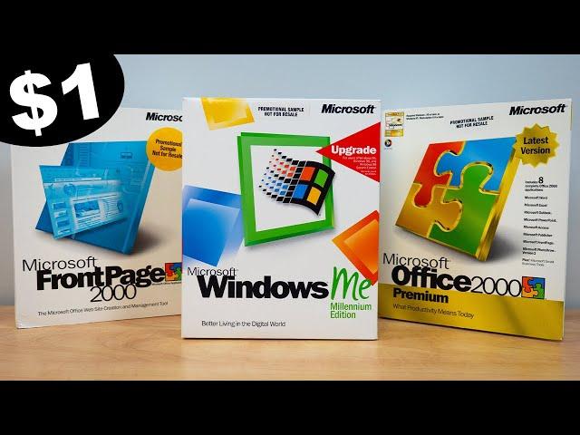 The $1.00 Windows Me Experience! - Garage Sale Finds