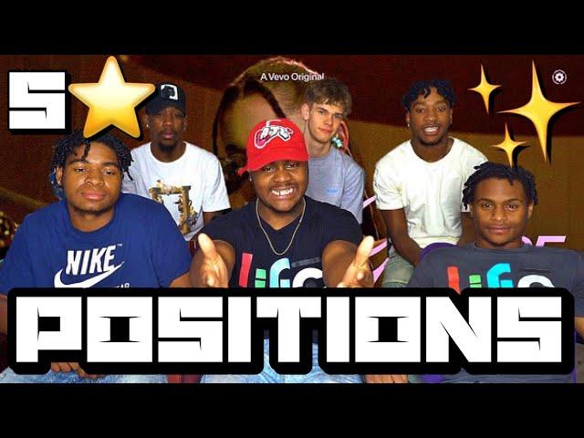 Ariana Grande - positions (Official Live Performance) | Vevo *REACTION*