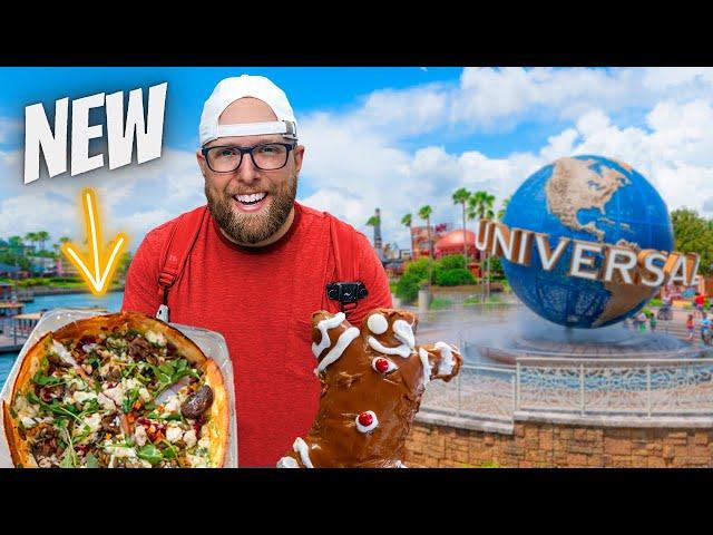 Trying New CAN'T MISS Foods at Universal