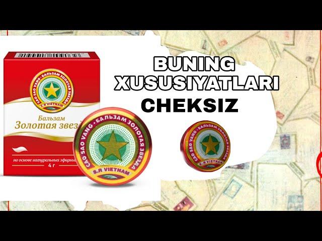 Hamma bilishi kerak SUPER YULDUZCHA balzamining cheksiz foydasiSIZ Bilarmidingiz bular haqida 