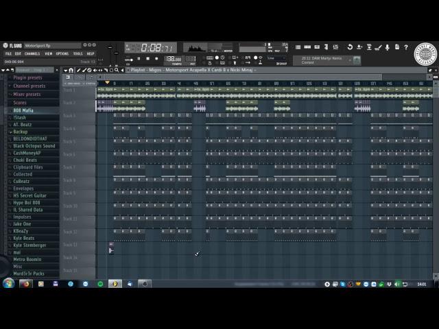 [ FL studio 11 ] Making Beats Live w/ The New Kyle Stemberger Loop Kit