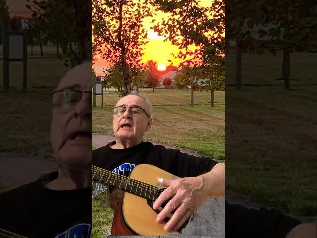 Sunshine On My Shoulders John Denver cover by My Geezer Guitar Journey #rhythmguitar #johndenver