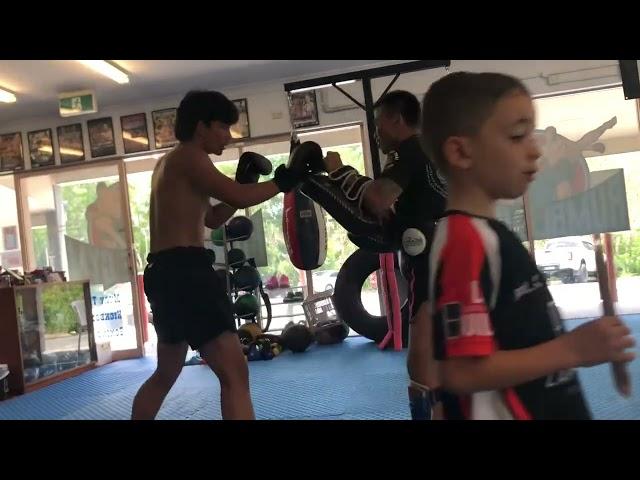 Andrew's Qld Muay Thai padwork