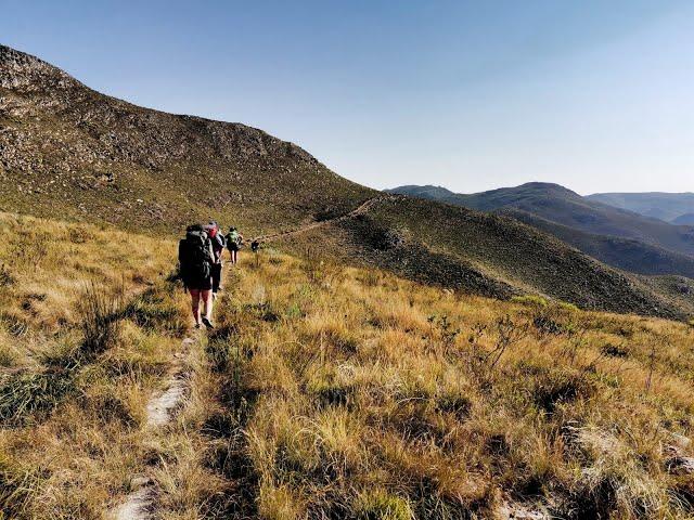 The first day of multi-day hike on Antjie Se Pad with "Start Hiking Gqeberha" at Baviaans. 28.06.24