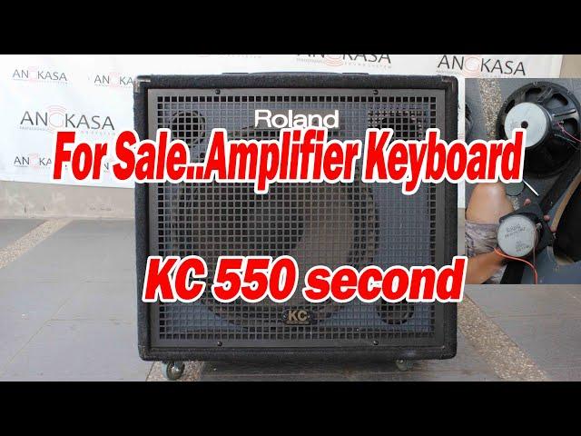 Cek Amplifier Roland KC 550 second  | Angkasa Pro Sound System | Jual Beli Alat Sound System Bekas |