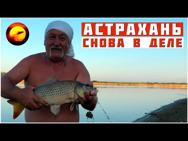 Пенсионер снова в деле / На рыбалке в Астрахани