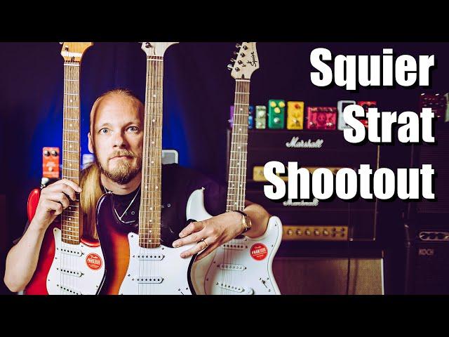 Squier Strat Battle (Bullet vs Affinity vs Classic Vibe)