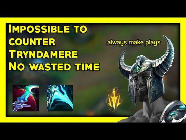 WHAT Can They Do? Impossible To Counter Tryndamere Playstyle.  - Yasukeh