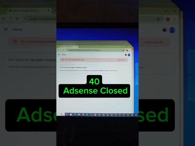 Bad News  Adsense account closed / stop using using adsense on dashboard for 15 days #wiqibhai