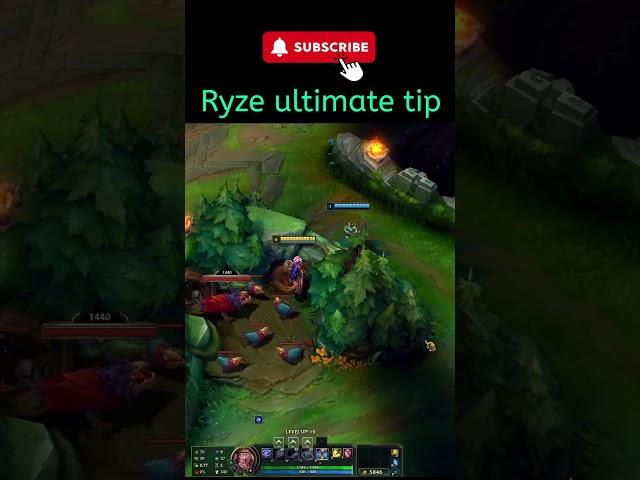 League of legends Ryze ultimate tip #leagueoflegendstips #ryze