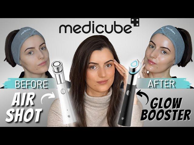 MEDICUBE AGE R ATS AIR SHOT VS BOOSTER-H (GLOW BOOSTER): K-Beauty Device Review, Before&After