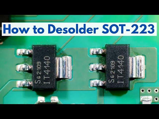 SMD Desoldering Tutorial in Hindi (Part - 3 of 10) #018 #india