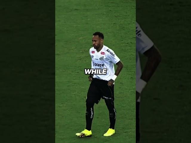 Neymar came back from injury and the opposing players tried to injure him again 