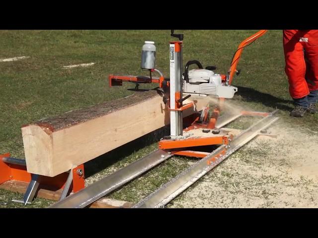 Saw Logs into Boards with Your Chainsaw & the Ultimate Chainsaw Sawmill - the Norwood PortaMill PM14