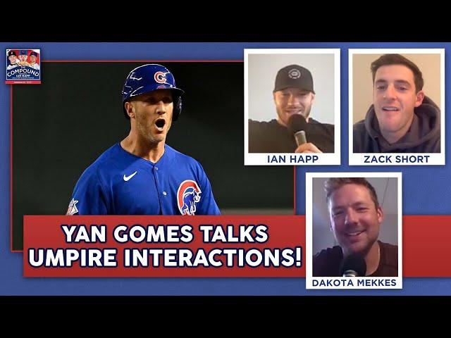 Yan Gomes Discusses How Catchers Talk To Umpires!