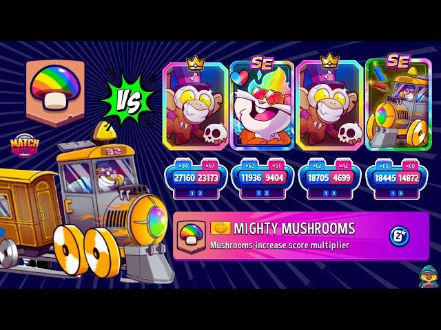 ~SE~ ALL ABOARD DESTROY PREMIUM BOOSTERS | Match Masters Mighty Mushrooms + Super Sprint