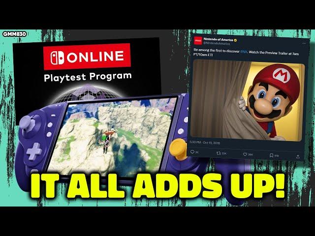 BREAKING NEW INFO on Nintendo Switch Secret Playtest + I Was SELECTED!