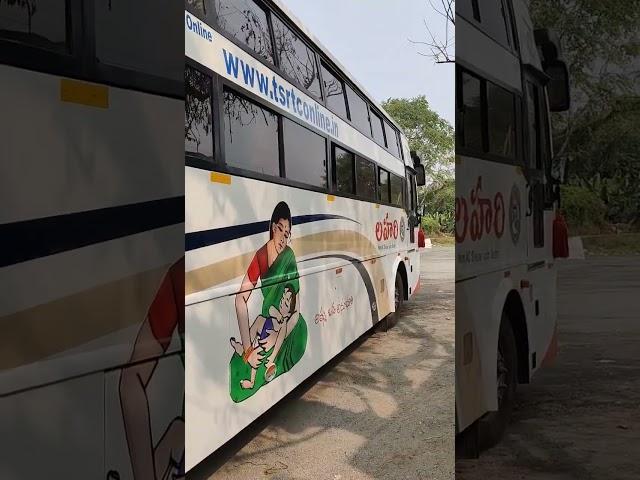 Lahari Sleeper New TSRTC bus