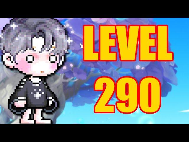 Hitting Level 290 in Maplestory Heroic