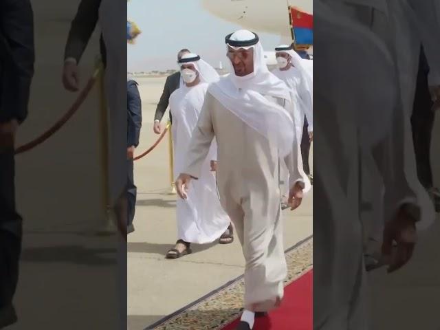 Sheikh Mohammed Bin Zayed Al Nahyan UAE President Received By Egyptian President Throwback