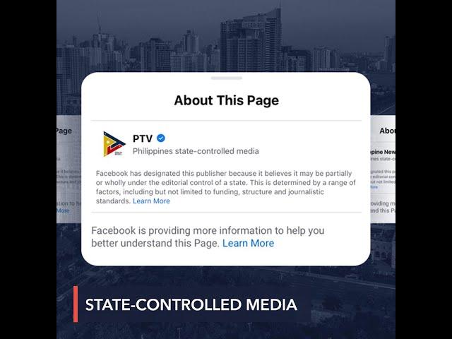 Facebook starts labeling state-controlled media in the Philippines