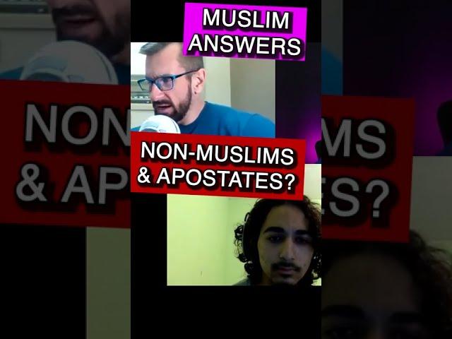 Muslim Says We Should be Killed and Oppressed