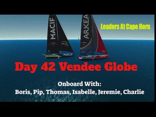 Vendee Globe Day 42 Onboard With Charlie, Pip, Thomas, Jeremie, Isabelle