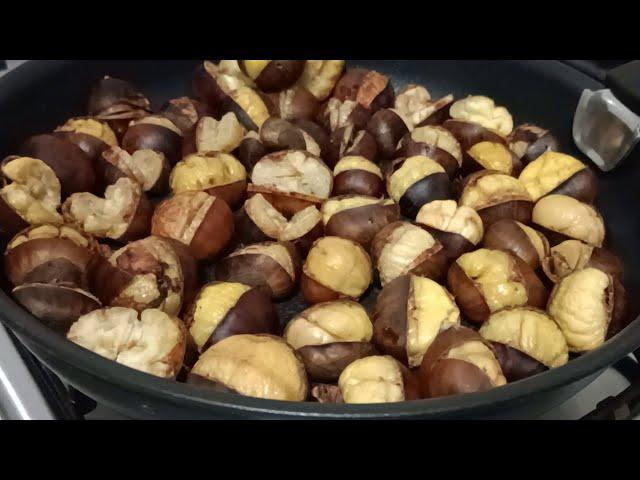 I give you the secret of cooking chestnuts! Everyone will ask you for the recipe!