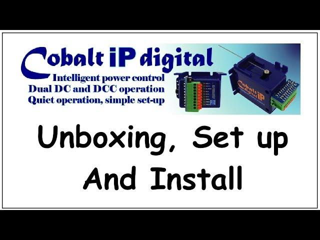 Unboxing:instslling Cobalt IP Digital Motor