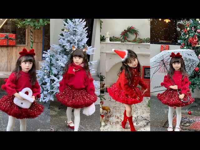 Santa Claus costume for kids | baby santa | beautiful Christmas dresses for babies #fashioncloset